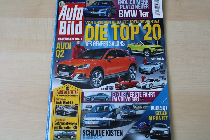 Deckblatt Auto Bild (09/2016)